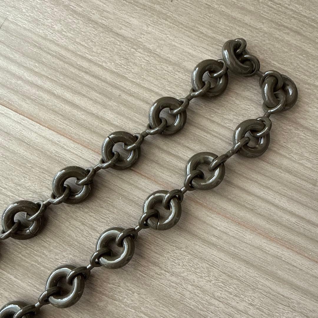 LOEWE ドーナツチェーン カーキ美品