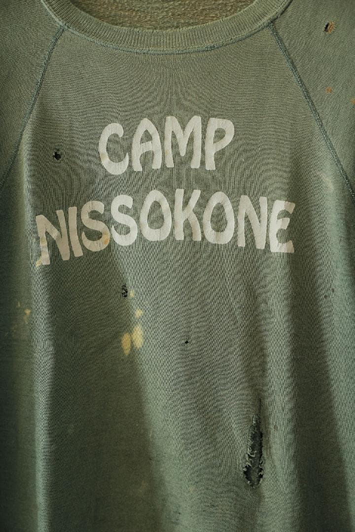 70s〜　 vintage スウェット　鬼フェード　サンフェード　ダメージ