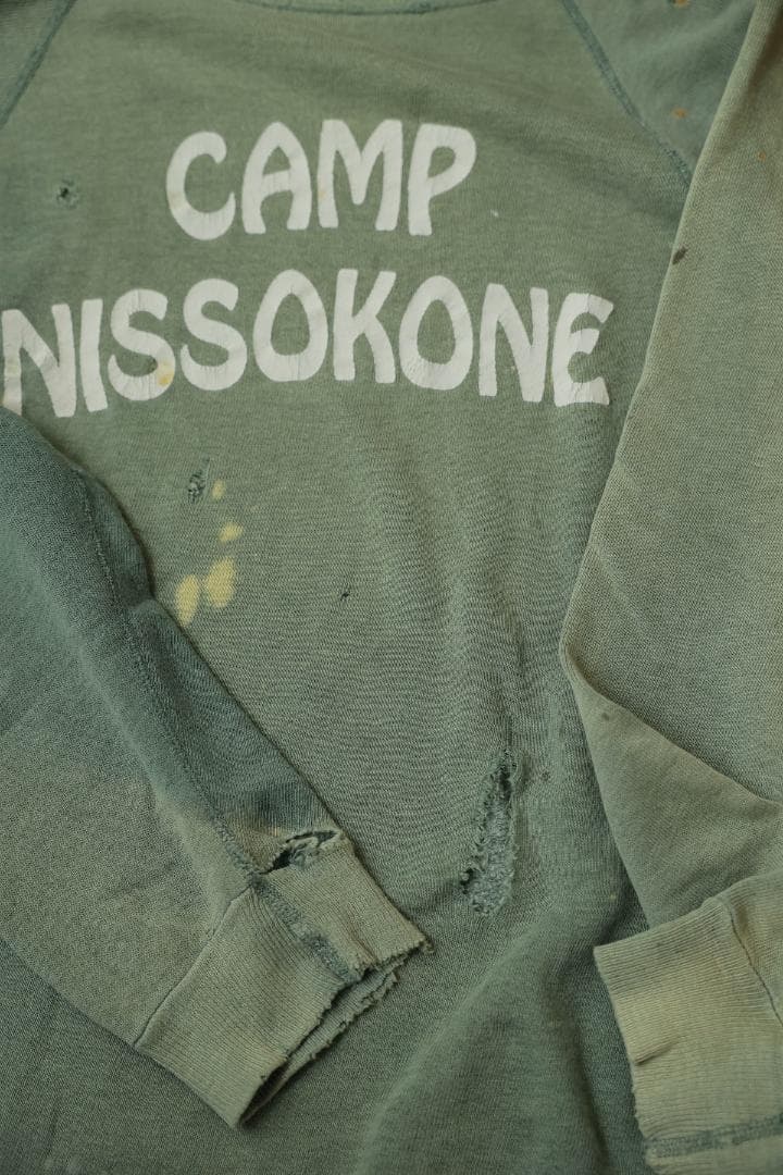 70s〜　 vintage スウェット　鬼フェード　サンフェード　ダメージ