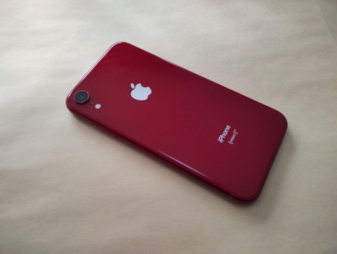 Apple iPhone XR レッド 64GB 　バッテリー残量89%