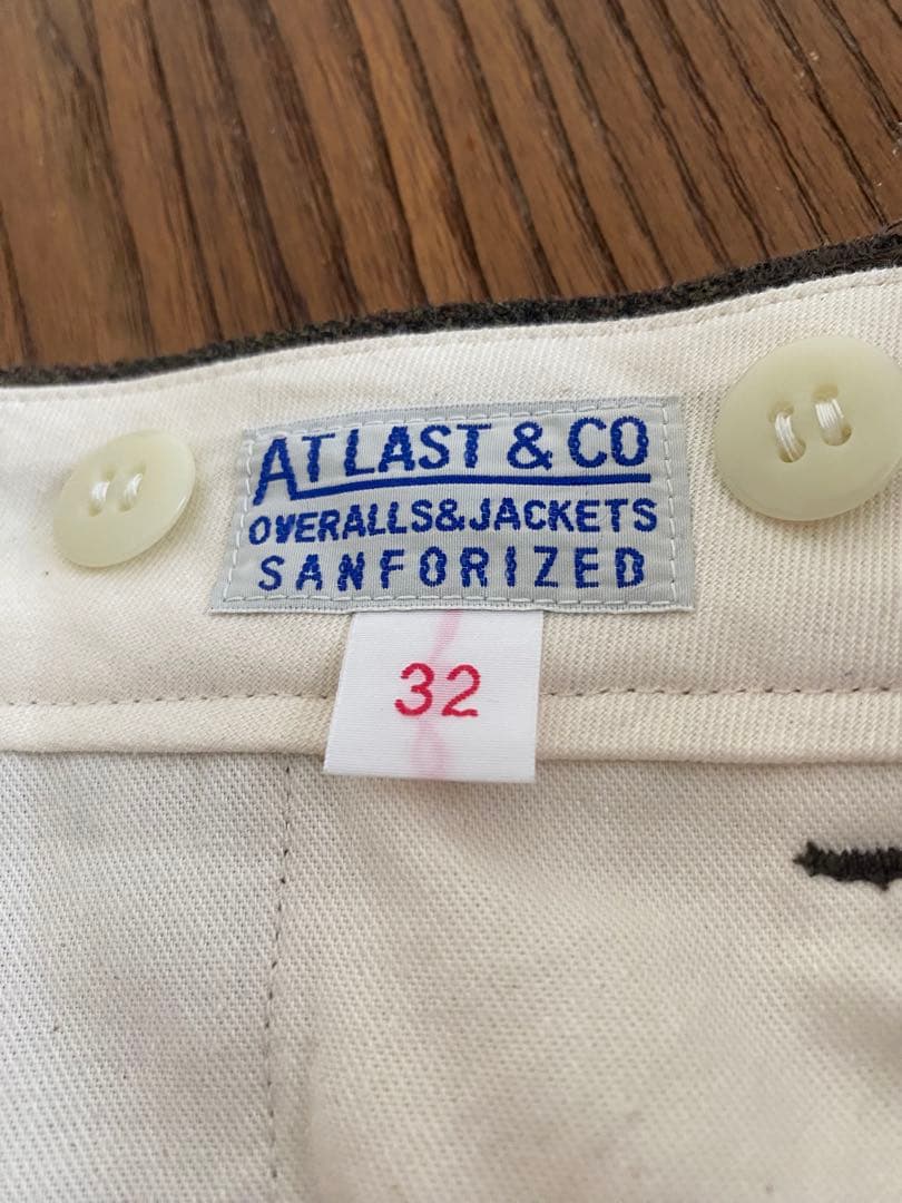 ゴンザレスアットラスト　ウールトラウザー32