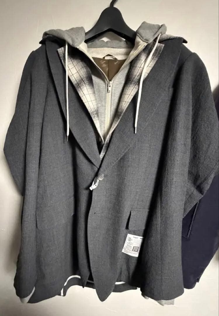 ジャケット・アウター Mihara Yasuhiro TRIPLE LAYERED BLAZER