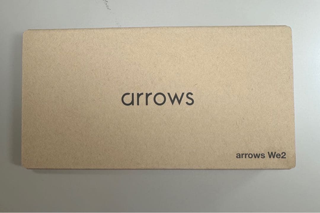 新品・未使用品　arrows We2 ライトブルー
