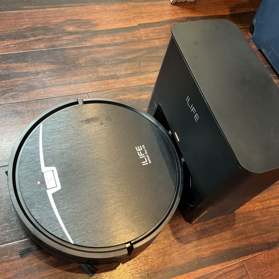 m ILIFE ロボット掃除機 本体 ブラック