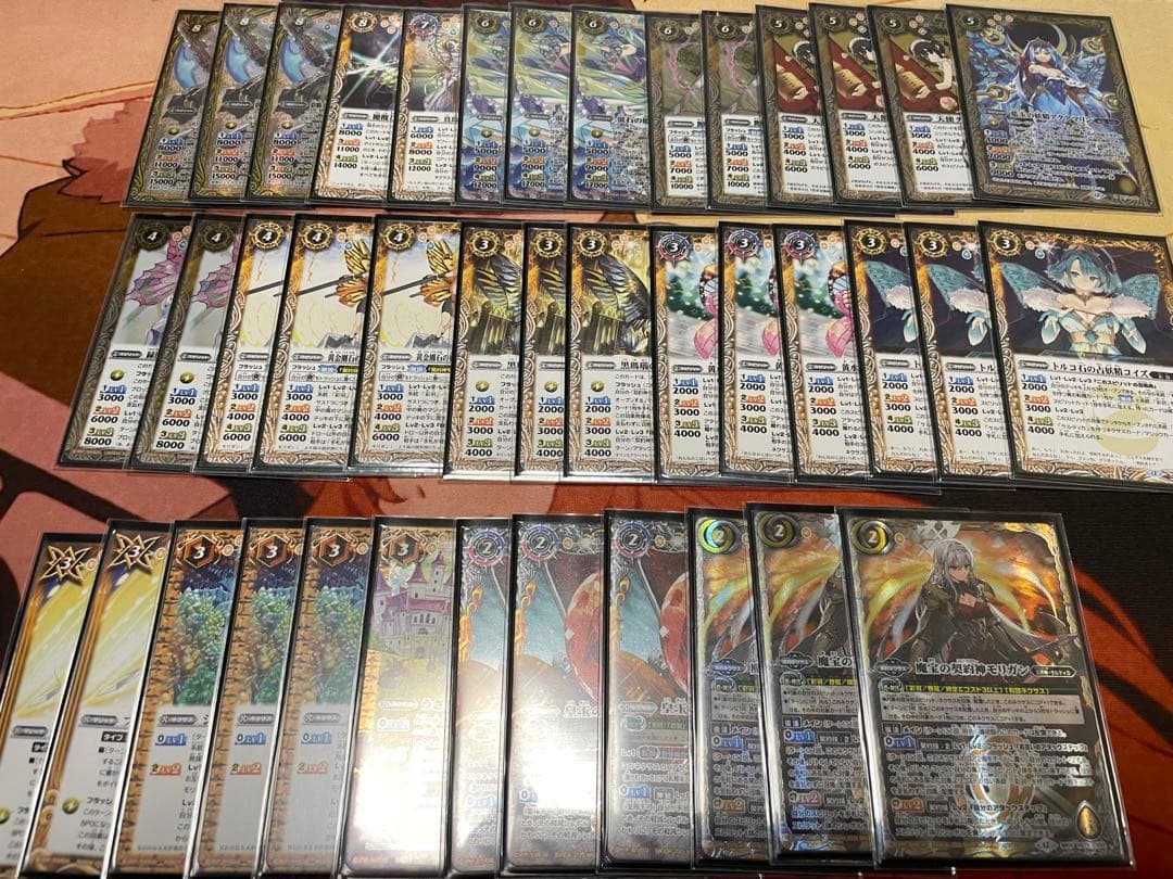 バトスピ モリガンデッキ　パーツ付き　彩羽