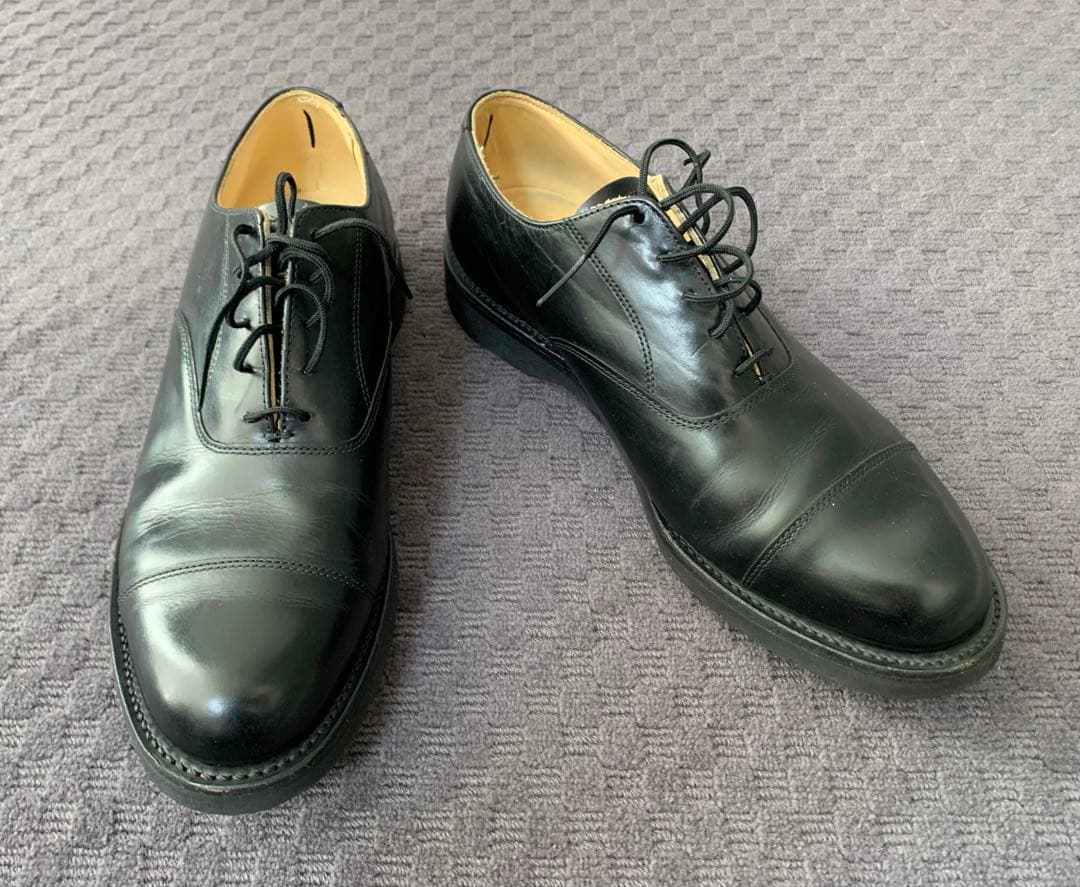 【桜】00s“ WEST”レザーシューズ カナダ軍シューズ