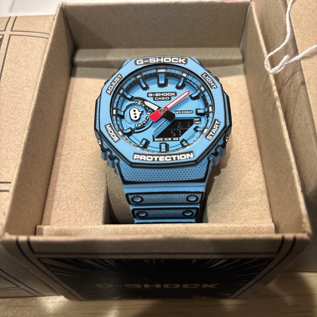 G-SHOCK MANGA THEMEシリーズGA-2100MNG-2AJR 青