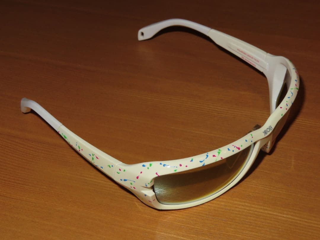 イヨケン/KIOB/Bin5/ホワイトスプラッター/イーズグリーン/ゴールドM