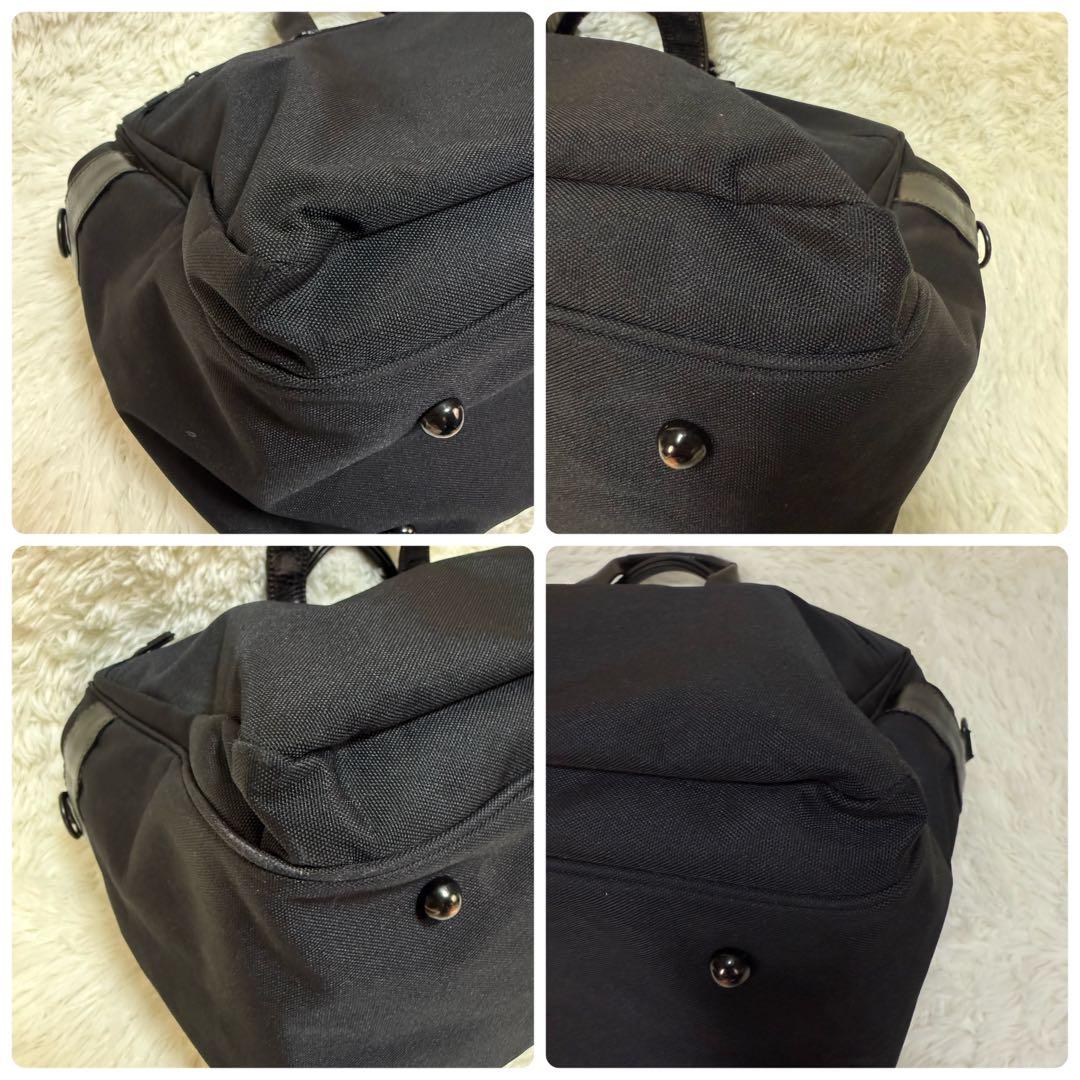 issey miyake イッセイミヤケ　ボストンバッグ　ナイロンレザー2way