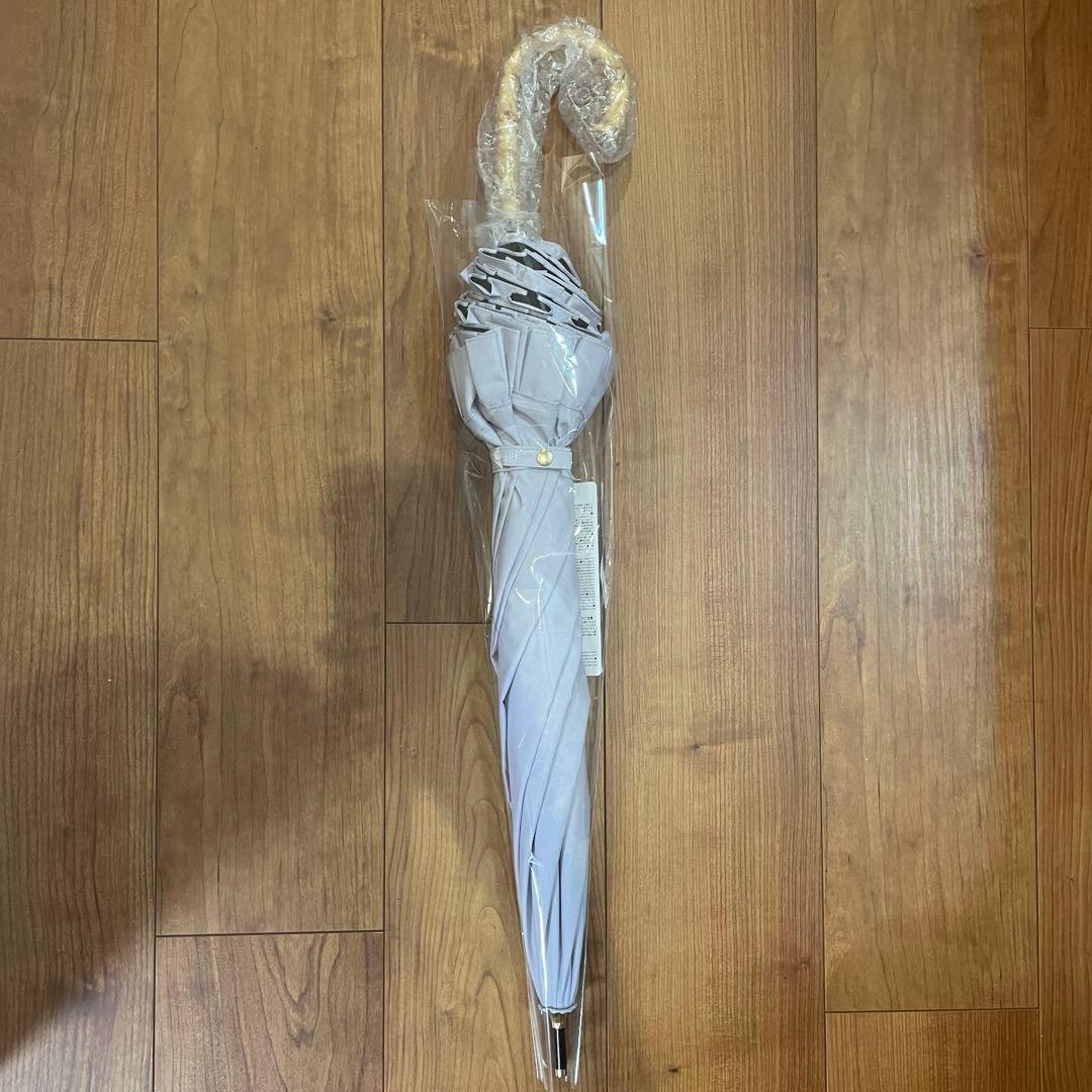 完売品 COKAGE+ 楽天市場限定 日傘 竹手元 フリル ライラック