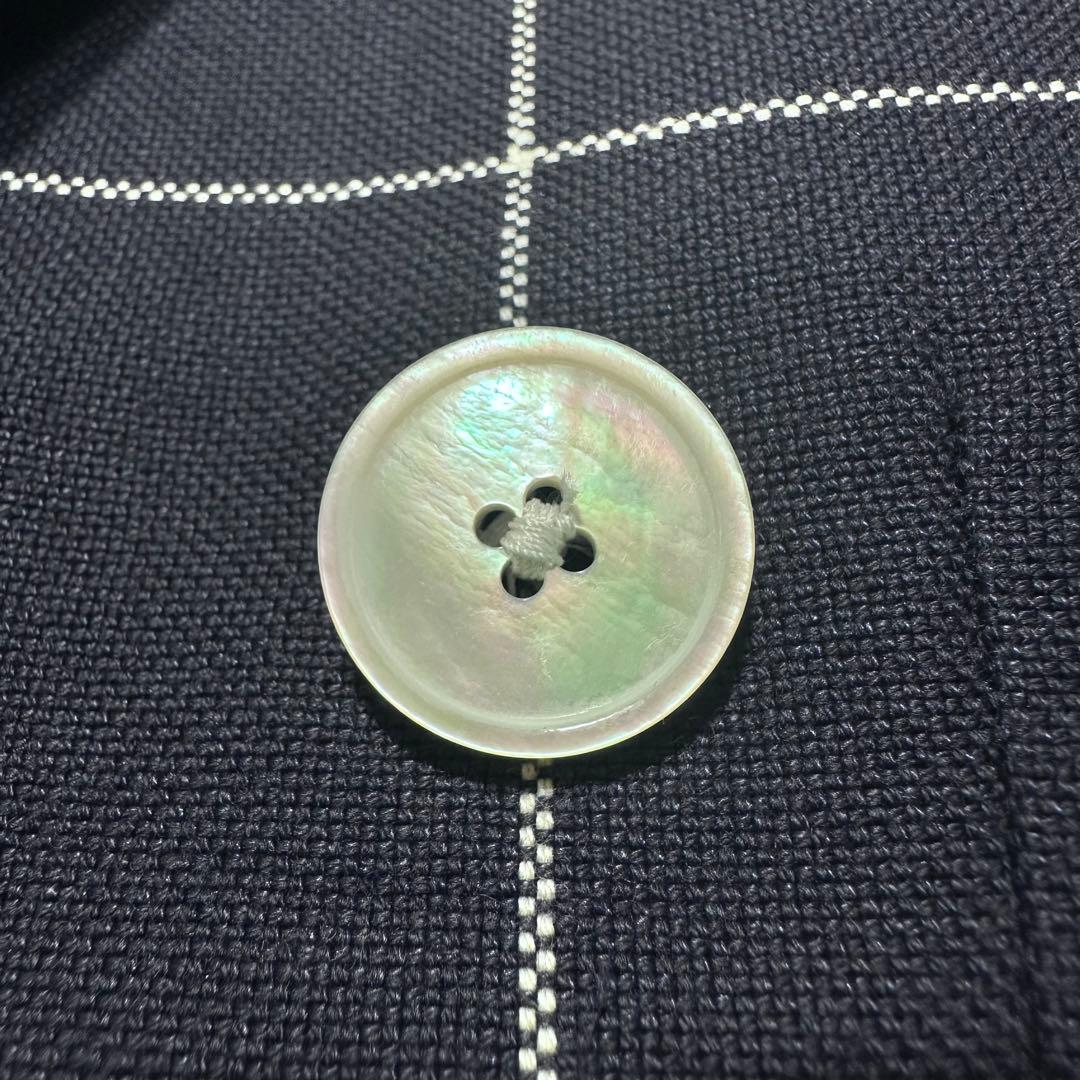 XL相当◎デペトリロ Vesuvio ダブルブレストテーラードジャケット 紺50