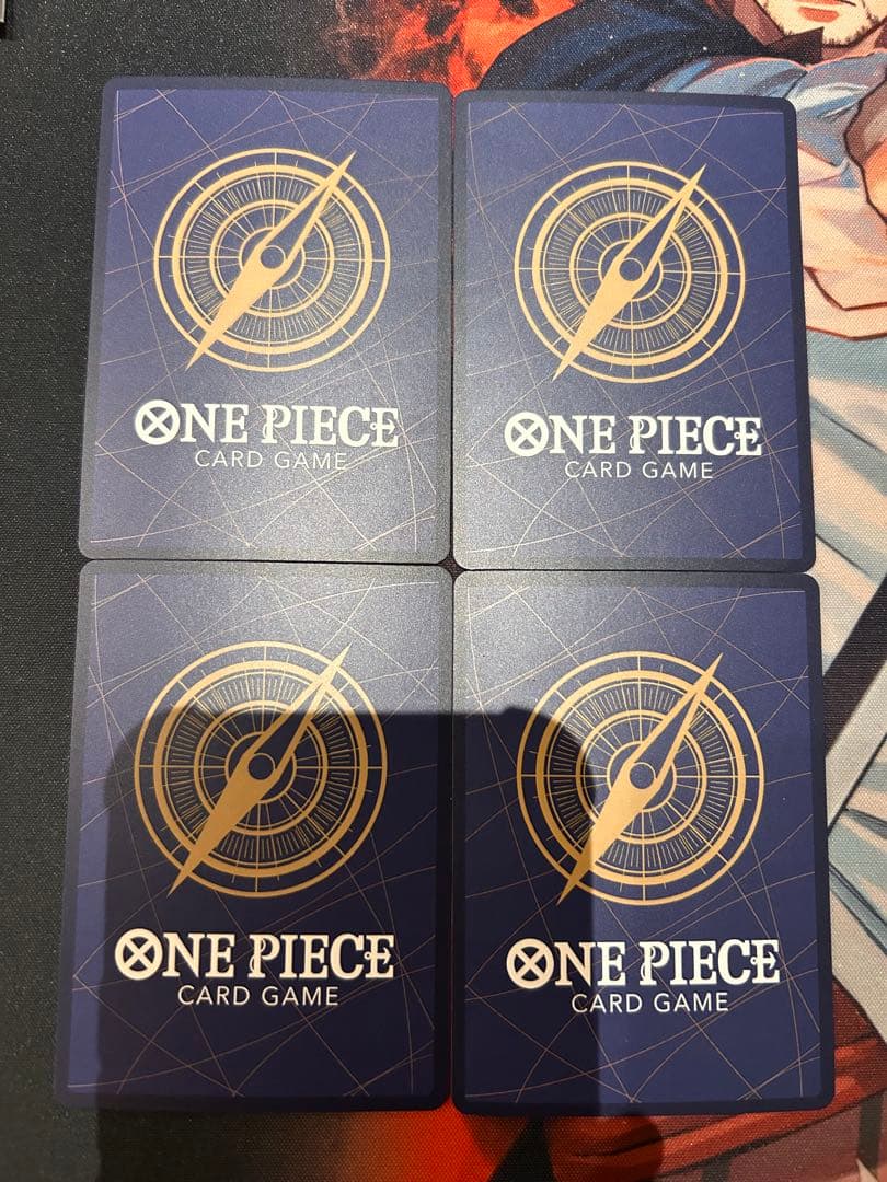 ワンピースカード　キャロットsp4枚