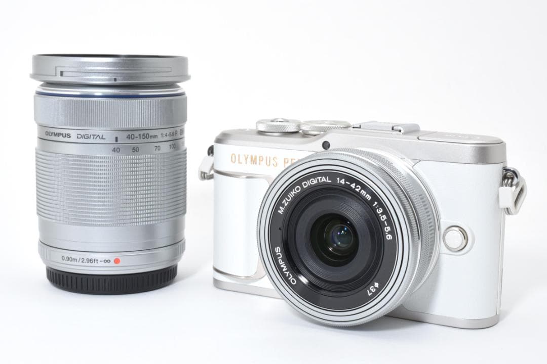 【新品級】OLYMPUS オリンパス PEN E-PL10 ダブルレンズ