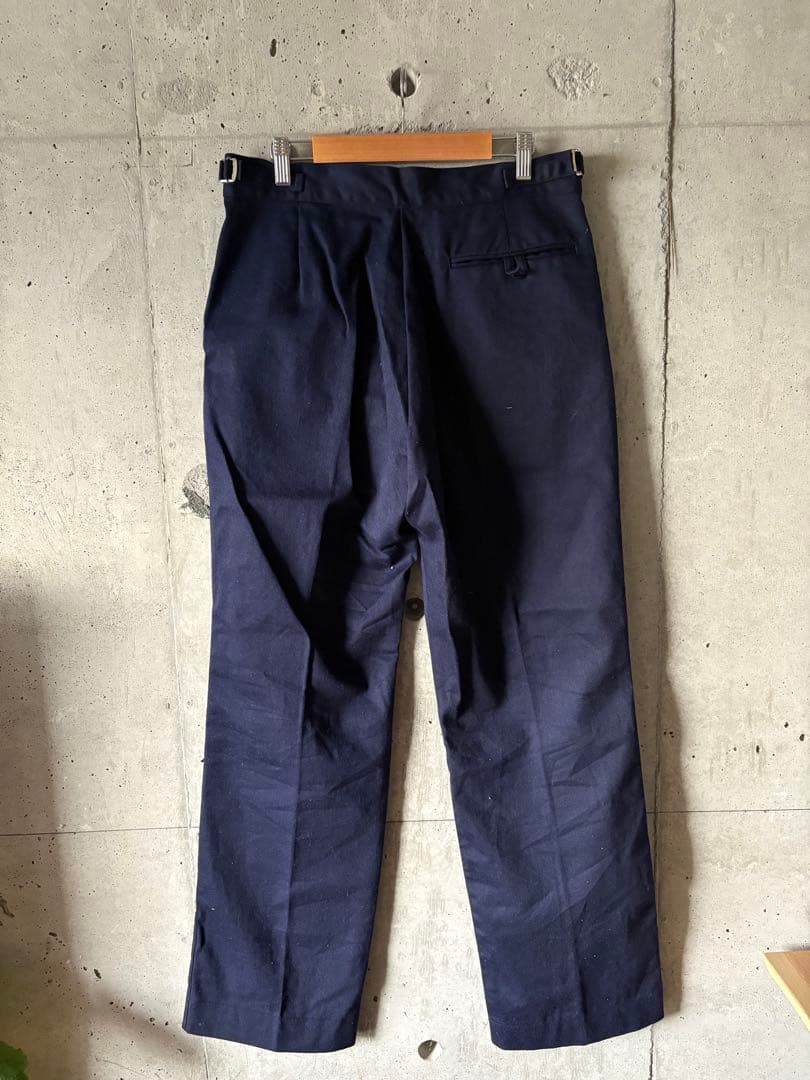 パンツ NAVY working dress trousers