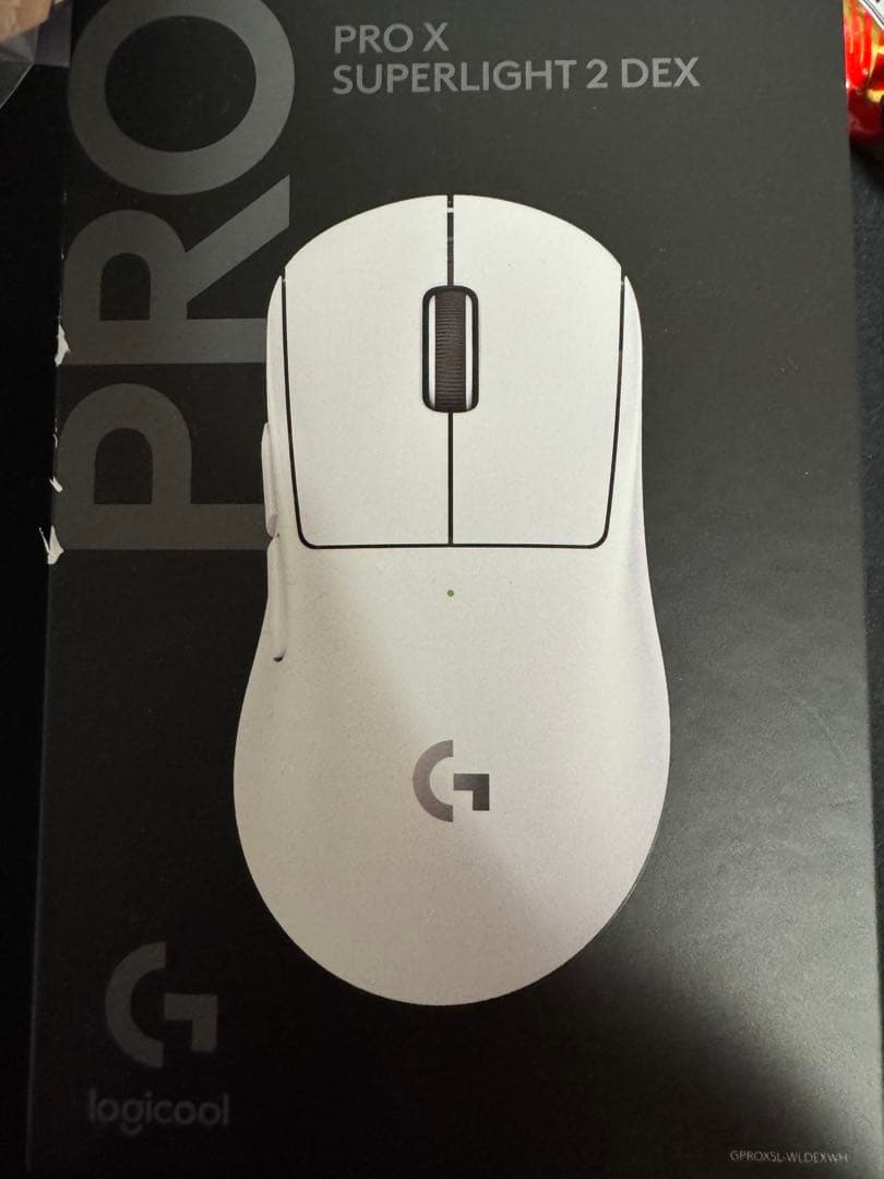 logicool PRO X SUPERLIGHT 2 DEX ホワイト