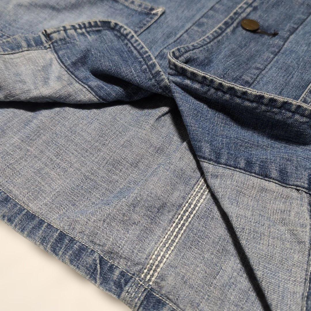 古着　【Carhartt カーハート】 デニム　カバーオール　Lサイズ