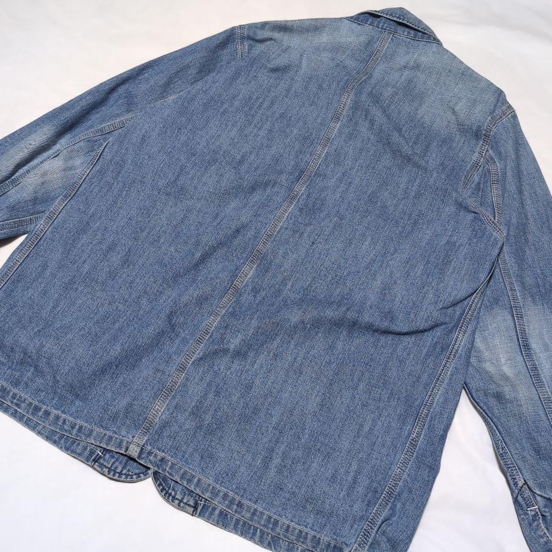 古着　【Carhartt カーハート】 デニム　カバーオール　Lサイズ