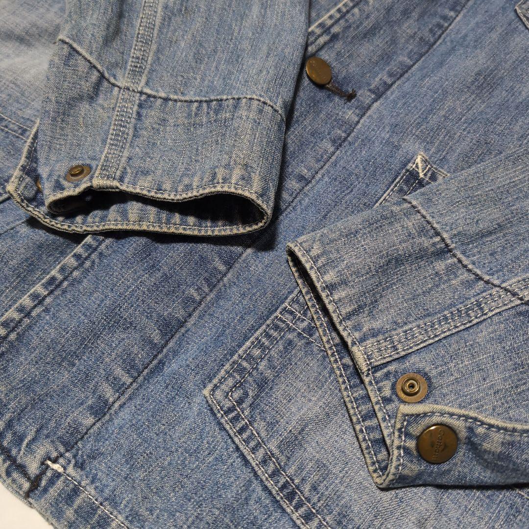 古着　【Carhartt カーハート】 デニム　カバーオール　Lサイズ