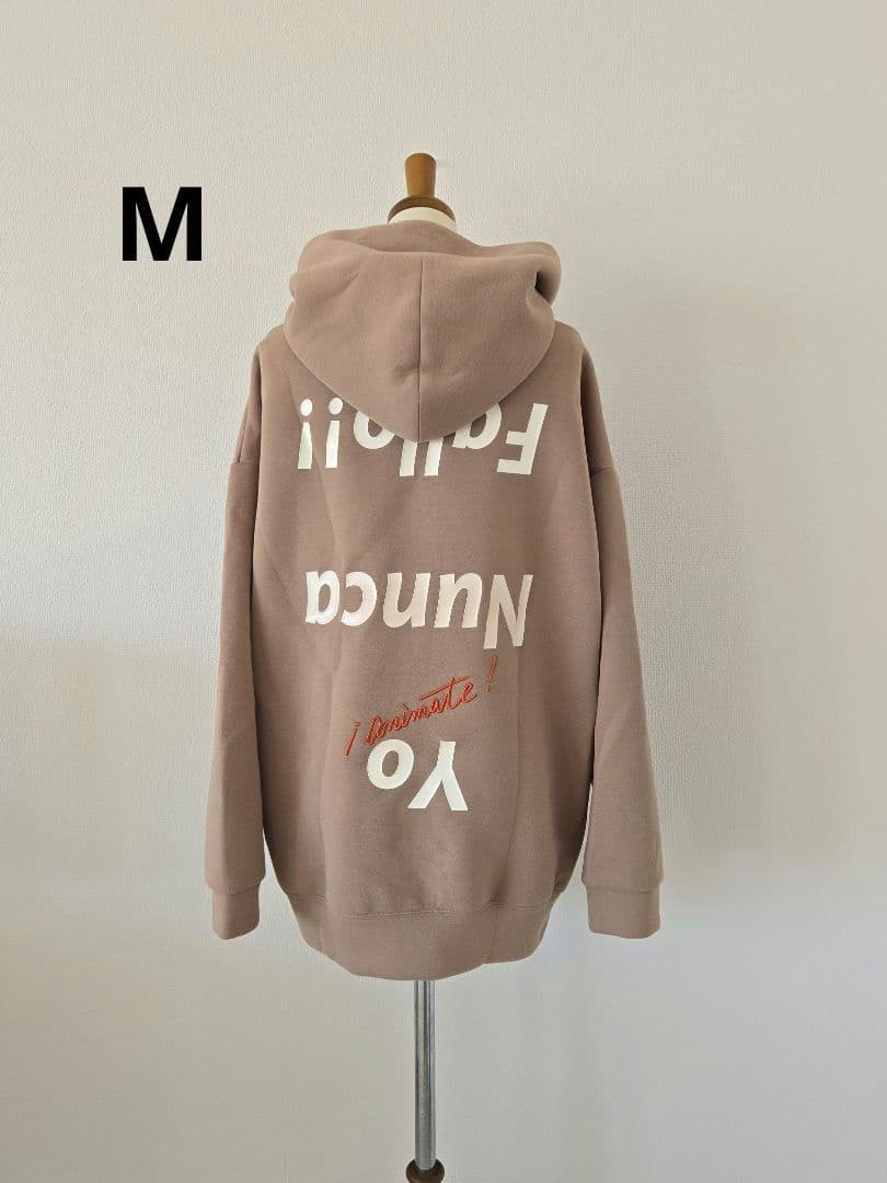 美品❤COEL Desafio 米倉涼子コラボ メッセージフーディ パーカー M