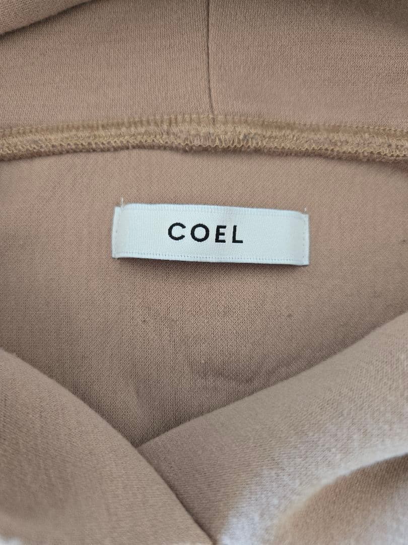 美品❤COEL Desafio 米倉涼子コラボ メッセージフーディ パーカー M