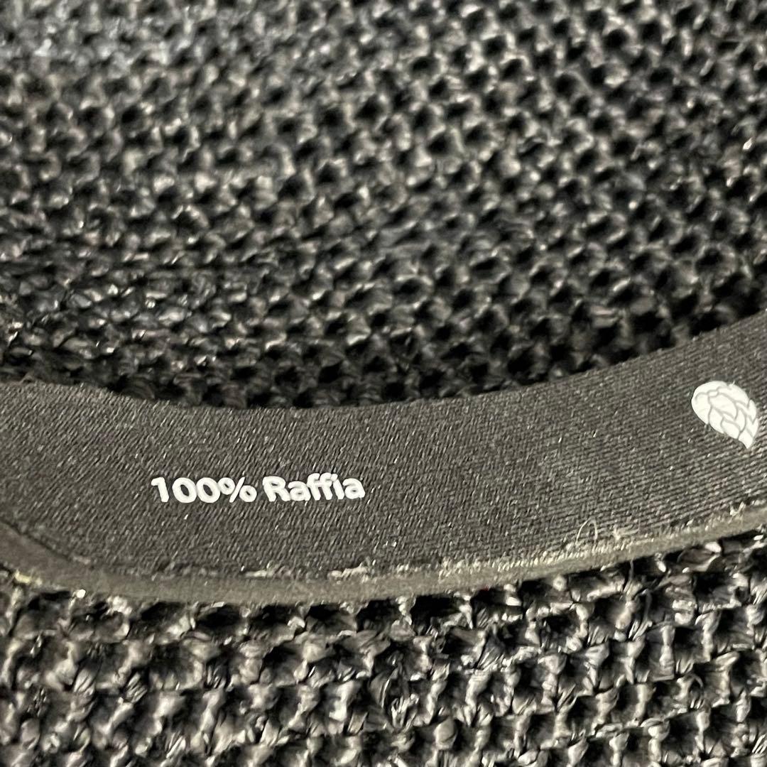 D1【美品】ヘレンカミンスキー ラフィア ハット 帽子 麦わら帽子