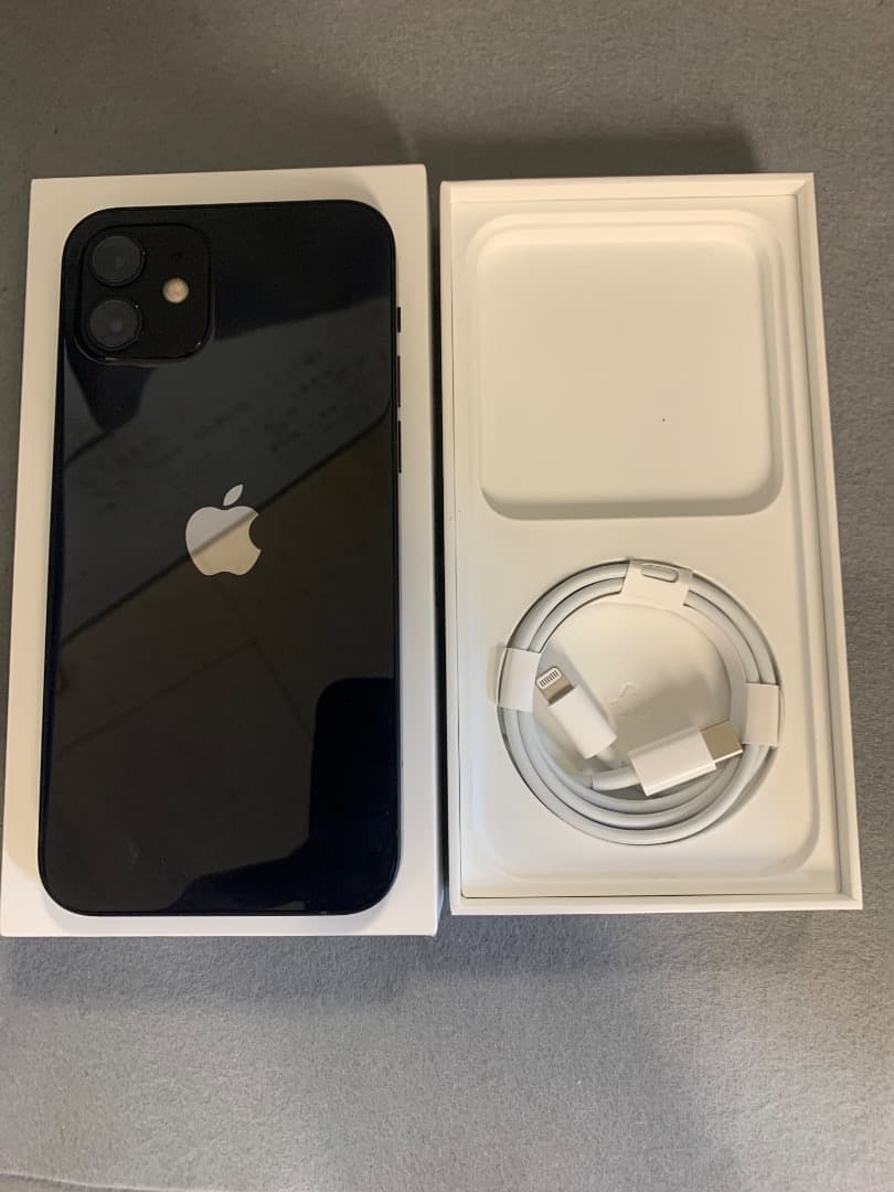 超美品　国内版　SIMフリー　iPhone12 128GB　ブルー色