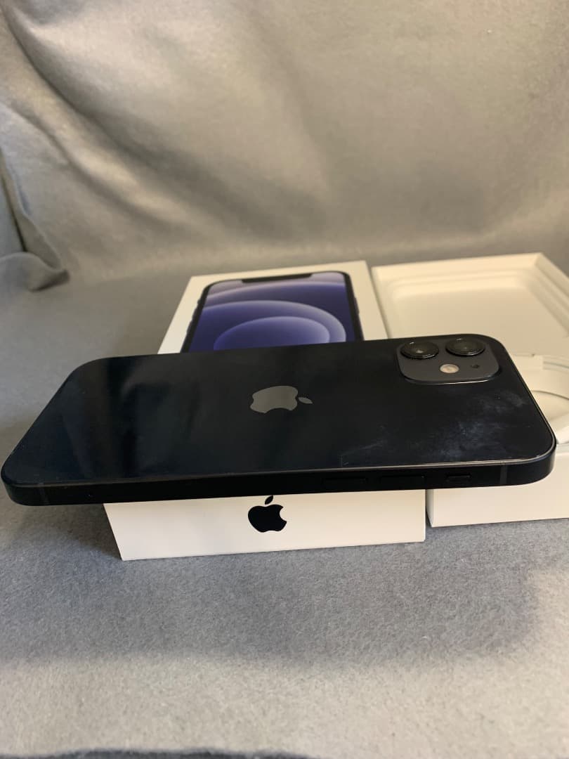 超美品　国内版　SIMフリー　iPhone12 128GB　ブルー色