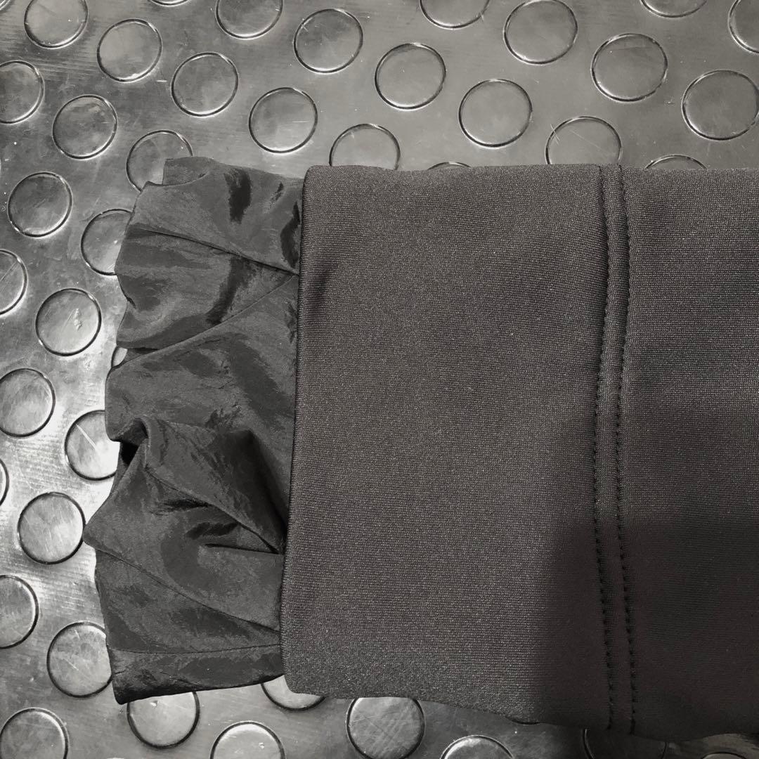 アンスリード　ドローストリングバルーンワンピース　ブラック