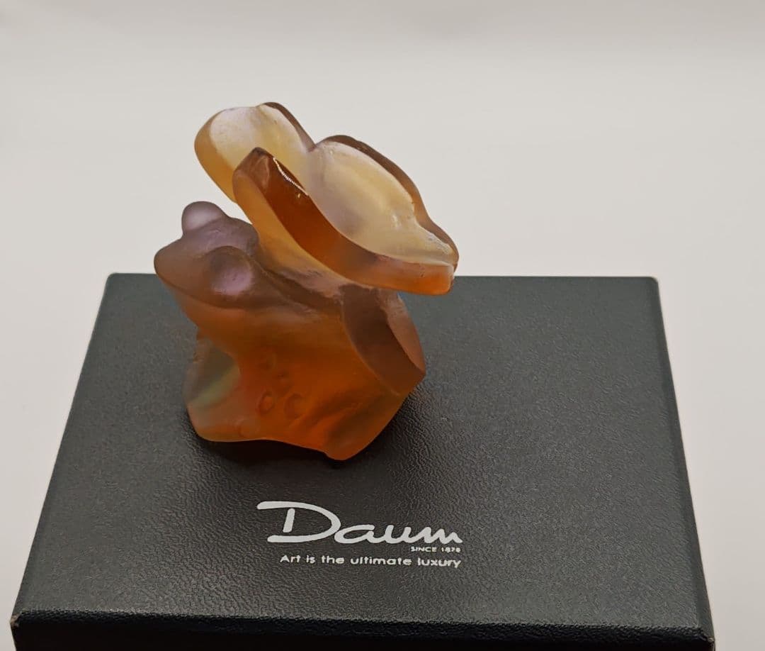 Daum ドームのラッキーフロッグ、かえるの置物　蛙　カエル