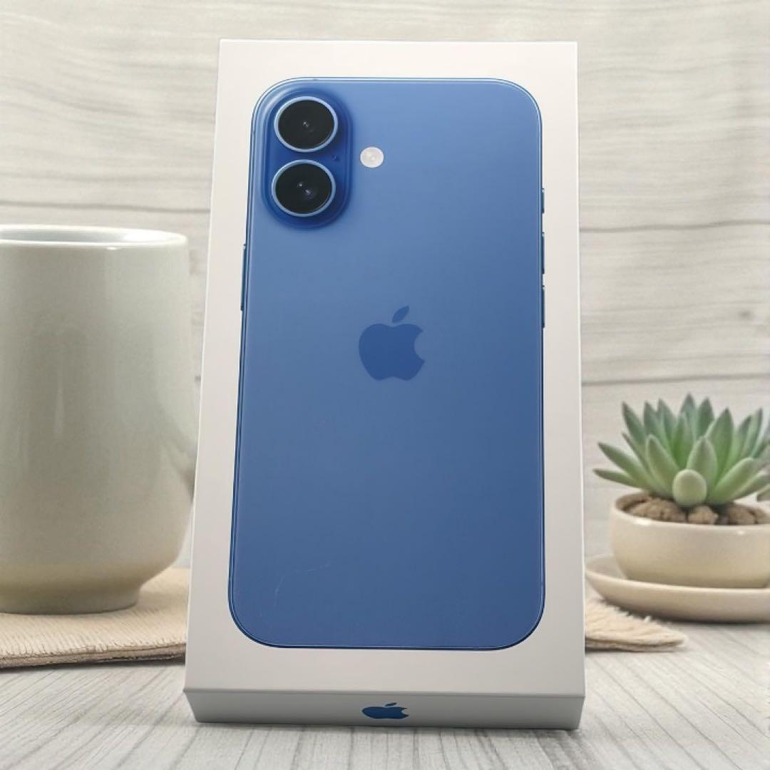 【超美品】iPhone16 128GB ウルトラマリン