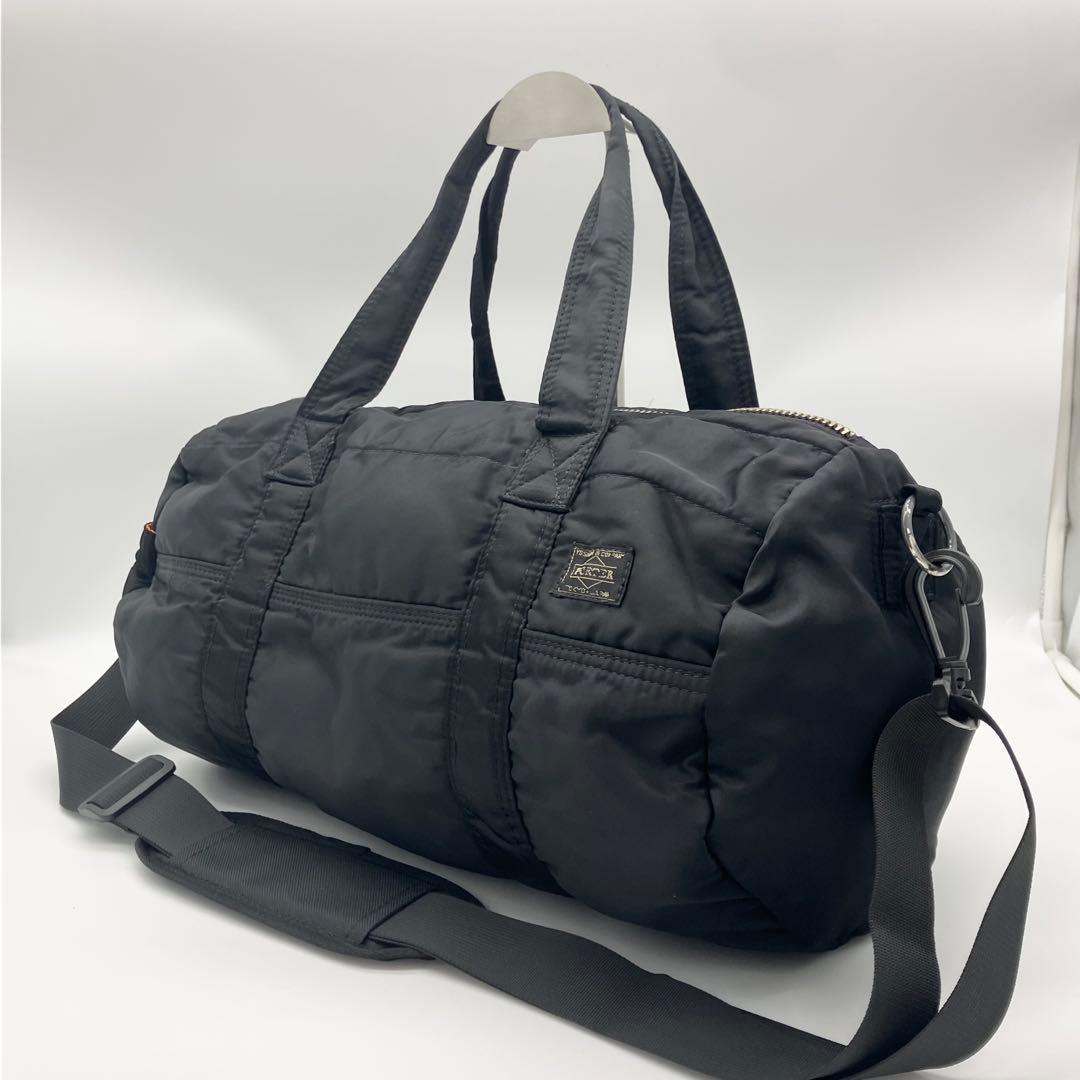 ✨激レア・廃盤✨ PORTER タンカー ダッフルバッグ 黒 2wey
