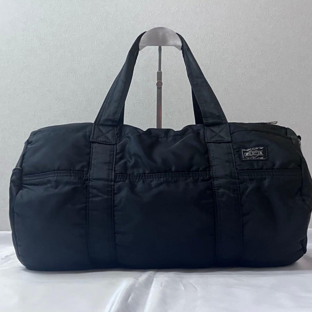 ✨激レア・廃盤✨ PORTER タンカー ダッフルバッグ 黒 2wey