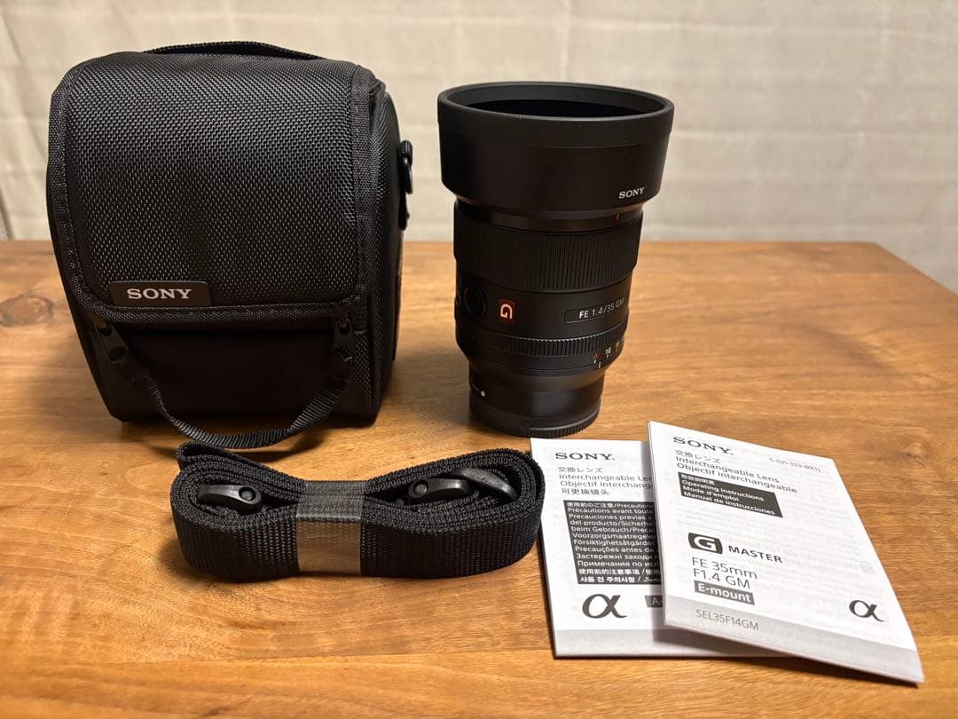 SONY FE 35mm F1.4 GM 単焦点レンズ　SEL35F14GM