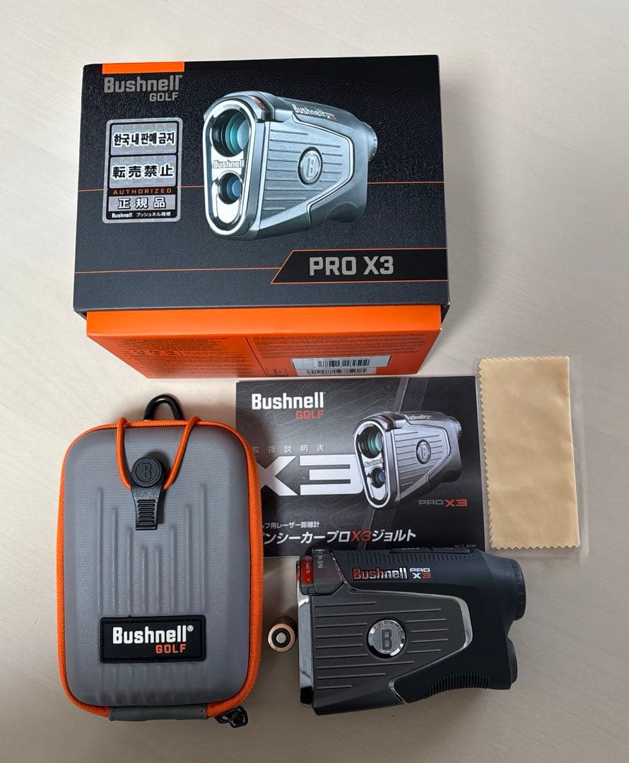 ブッシュネル　ピンシーカー　ゴルフ用　距離計　PRO X3 ジョルト