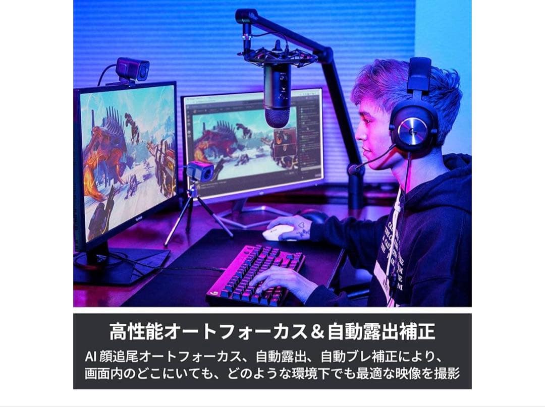 ロジクール Webカメラ C980GR フルHD 1080P 60fps