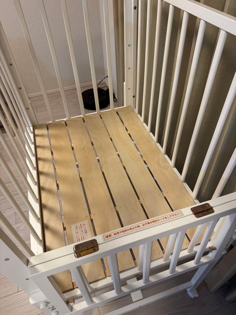 y】大和屋　そいねーるミニ　ホワイト　マットレス付