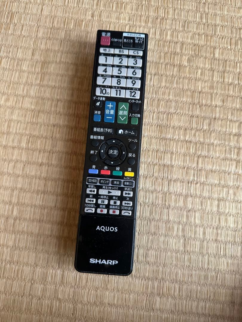 SHARP LC-40DR9 Blu-ray録画HDD内蔵 テレビ40型