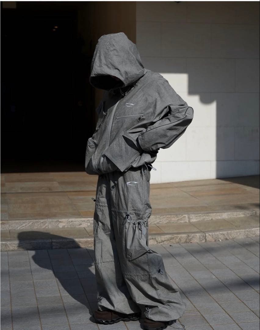 トップス F-LAGSTUF-F CPG RHOMBUS POCKET DYEJACKET