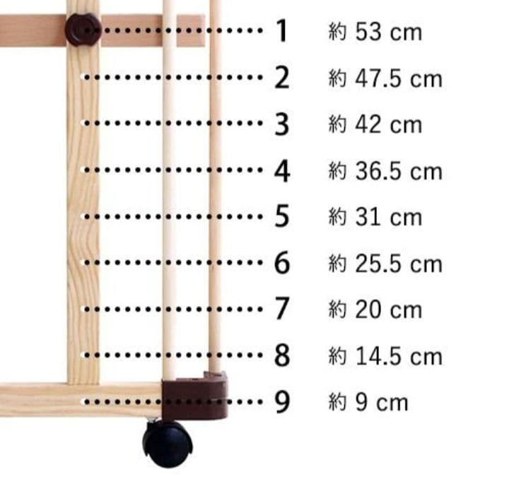 ぽこぽこ 《綺麗❣送料無料❣》ファルスカ　 ベビーベッド