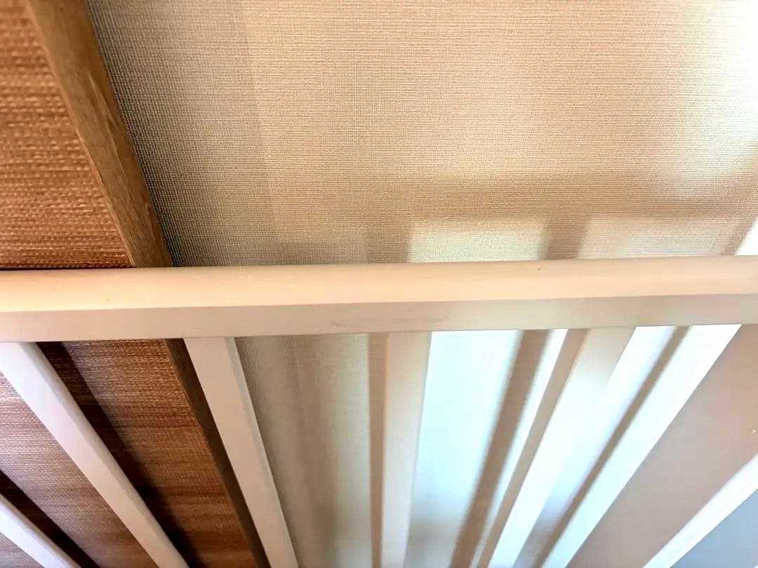 【送料込み】あわイロベビーベッド2台 90×60 マットレス付き