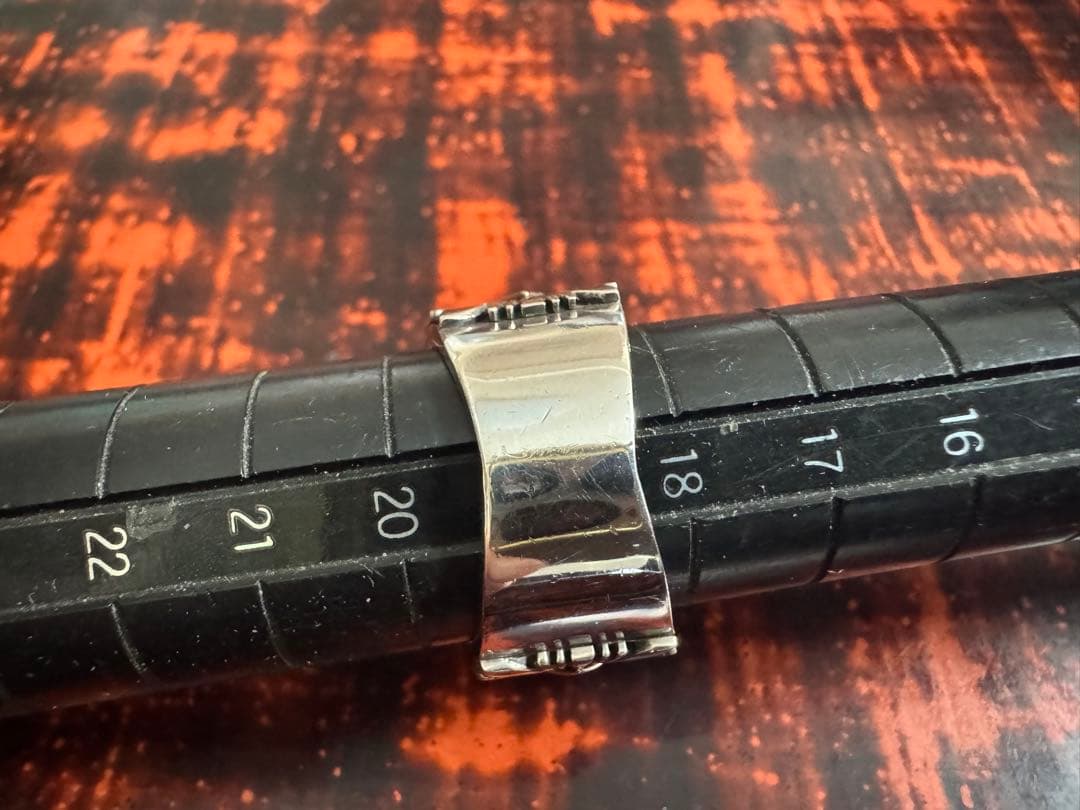 最終 パットベドニー リング 19号 スモーキービズビー 14K オーダー品