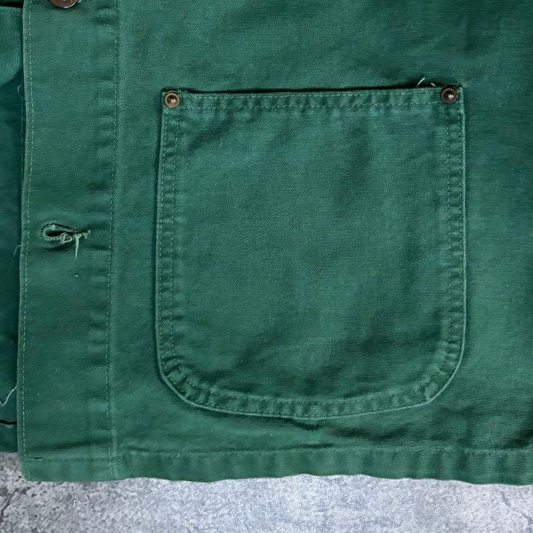 【レア】Carharttカーハートチョアコート裏地なしCU1058 Cactus