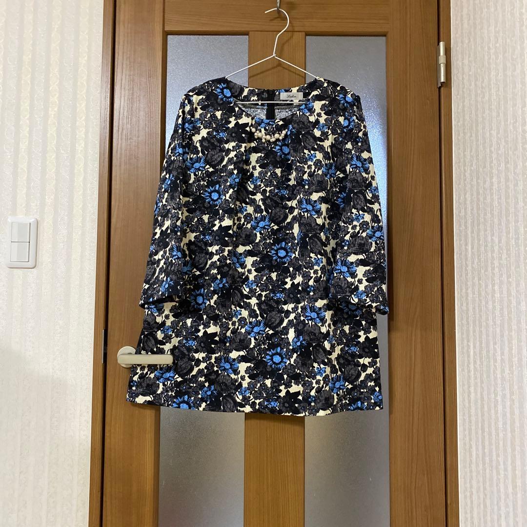 ☆新品❗️leilianレリアンプリントチュニック　17+大きいプラスハウス☆