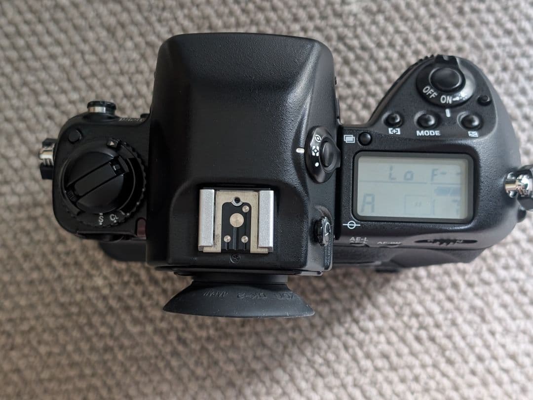 Nikon F5 ボディ 防湿庫保管 現像し動作確認済