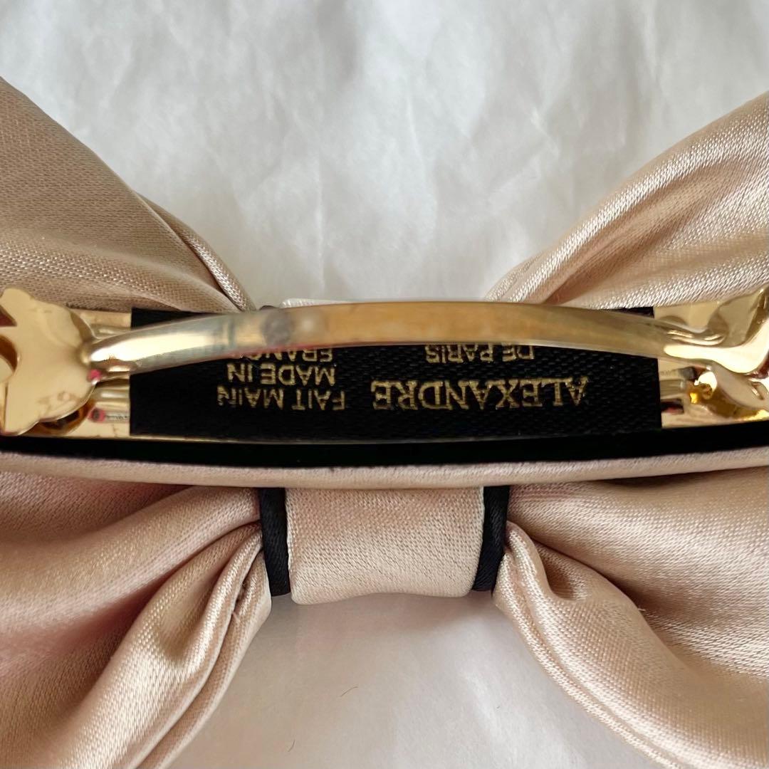 アレクサンドル ドゥ パリ 50th シルクサテン ベージュ