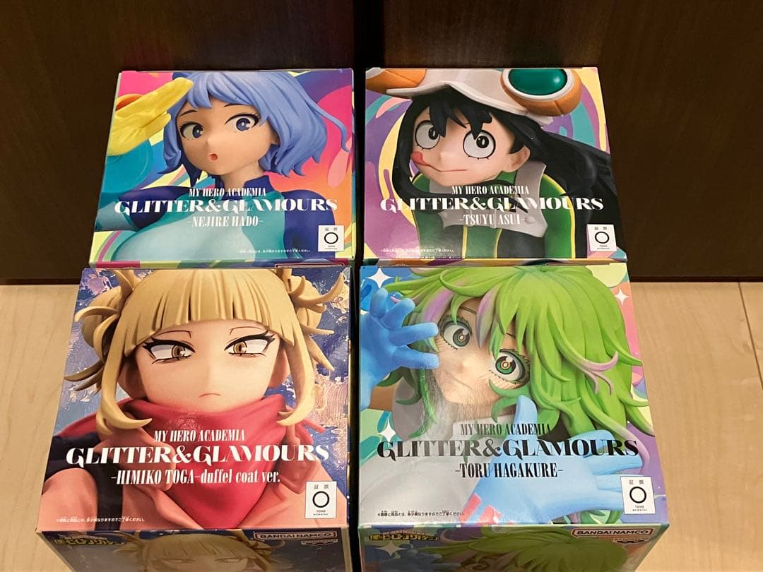 僕のヒーローアカデミア GLITTER &GLAMOURS 4点セット