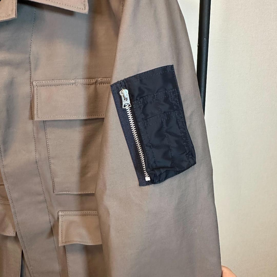 sacai×WTAPS サカイ MA-1 ジャケット トープ サイズ3