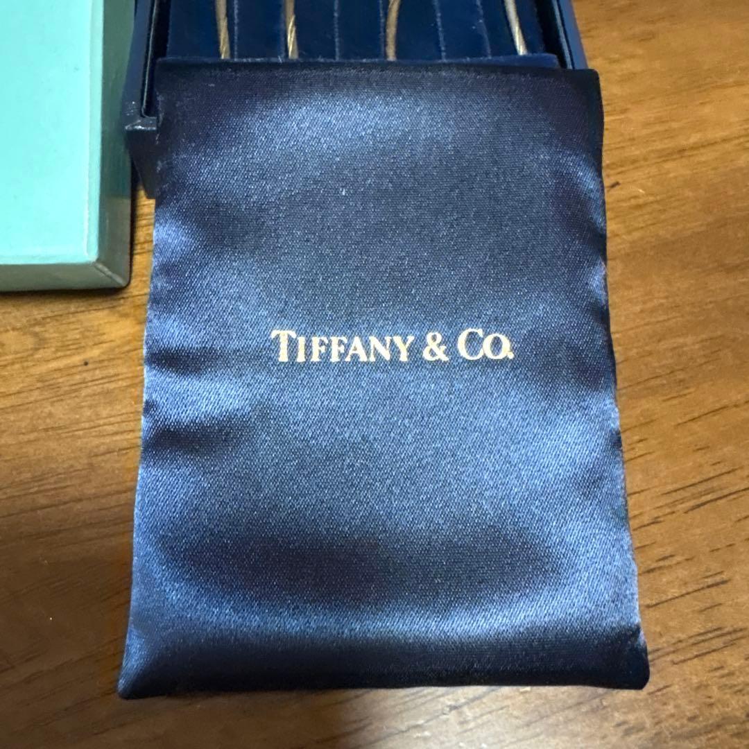 箱付 ティファニー ブランチトゥース フルーツピック 爪楊枝 銀食器 シルバー