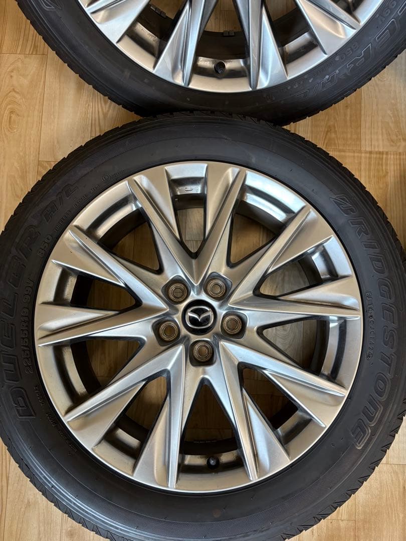 悟*空様 マツダCX8 純正ホイールタイヤ　バリ山