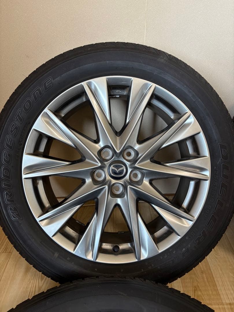 悟*空様 マツダCX8 純正ホイールタイヤ　バリ山